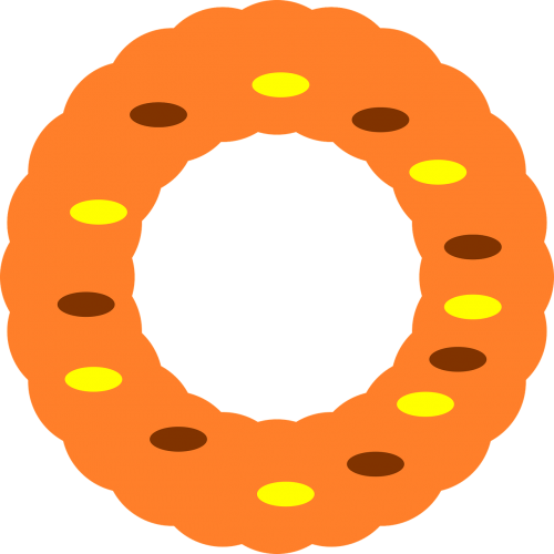 donut brown food