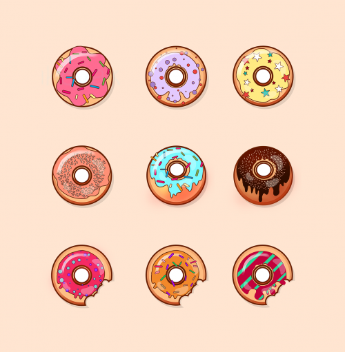 donut sweets baking