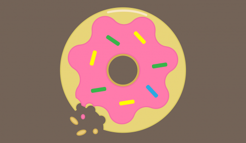 donut desert yummy