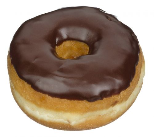 donut doughnut chocolate frosting