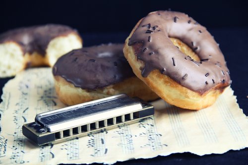 donuts  chocolate  sweet