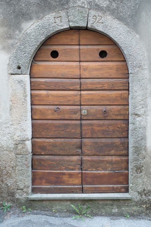 door input wood