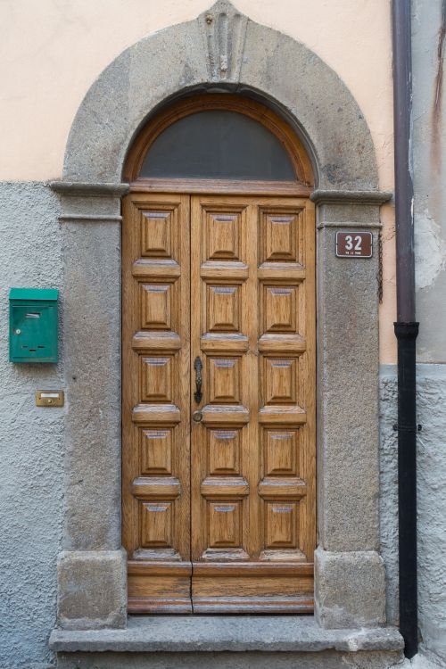 door input wood