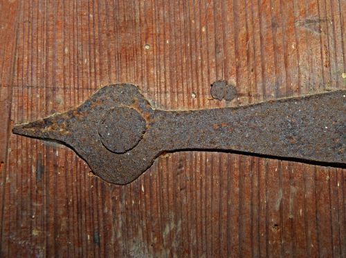 door wood iron