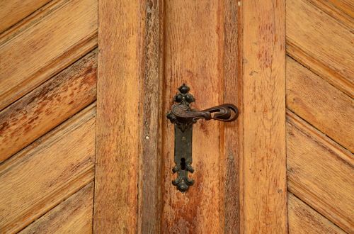 door door knob wood