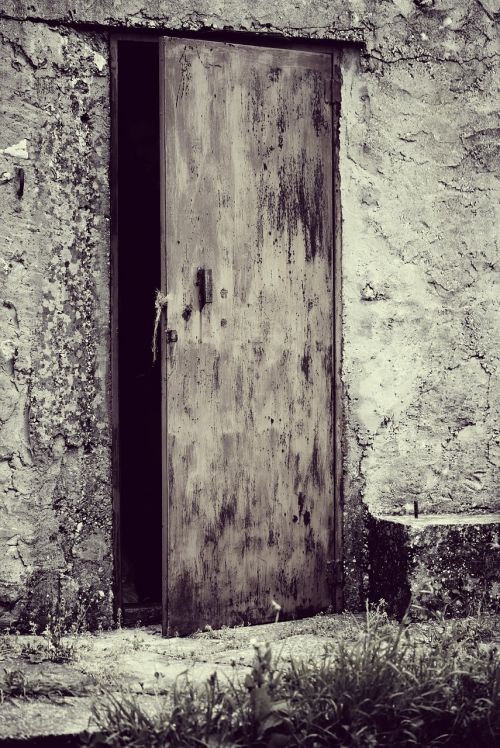 door old vintage