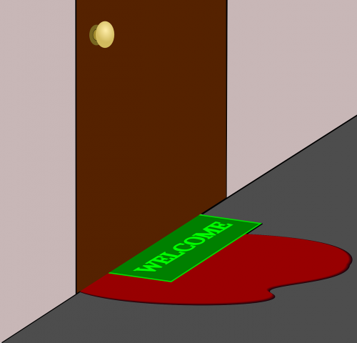 door floor murder