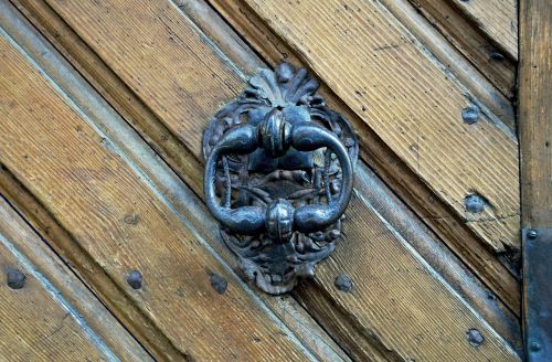 doorknocker door castle