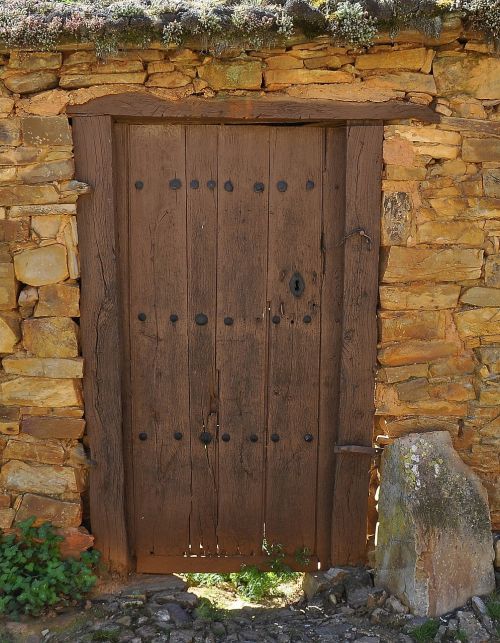 door wood weathered