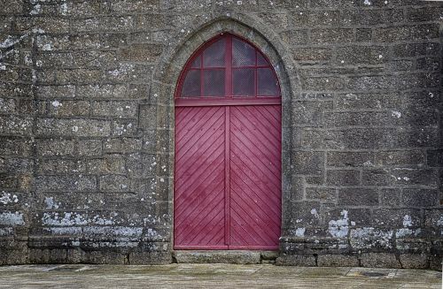 door church church door