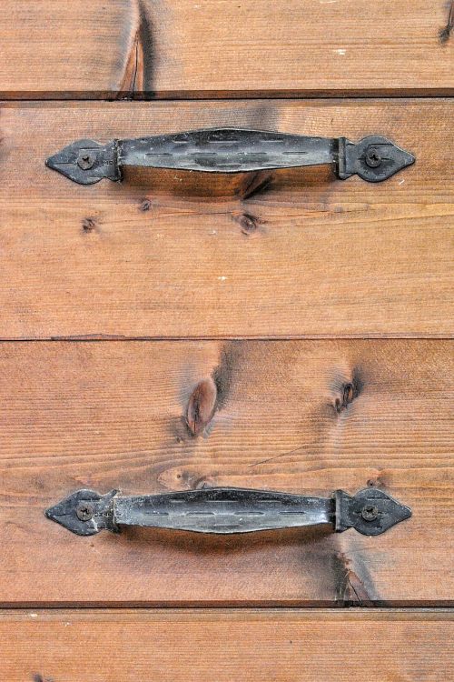 door handle wood