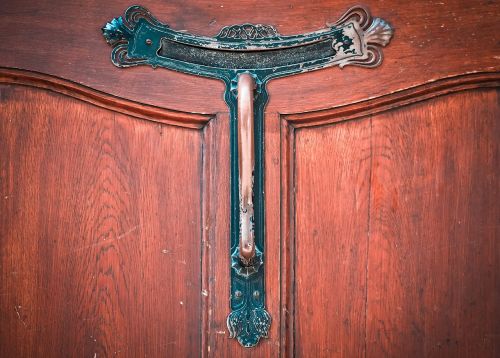 door door handle old
