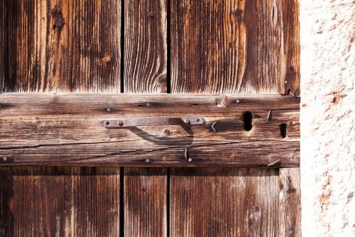 door old wood