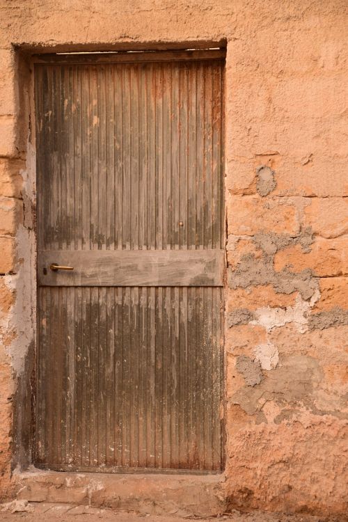 door old door wall