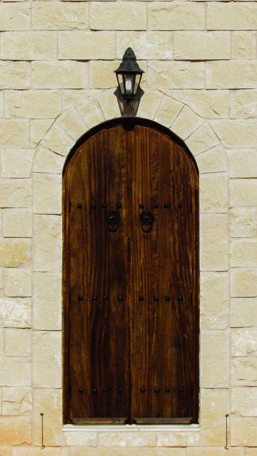 door entrance wooden