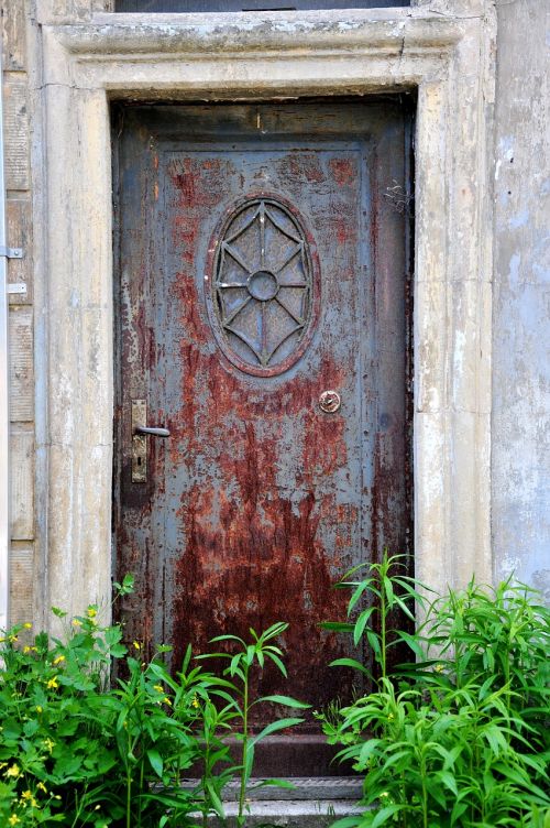 door antique architecture