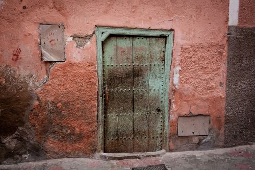 door wall old