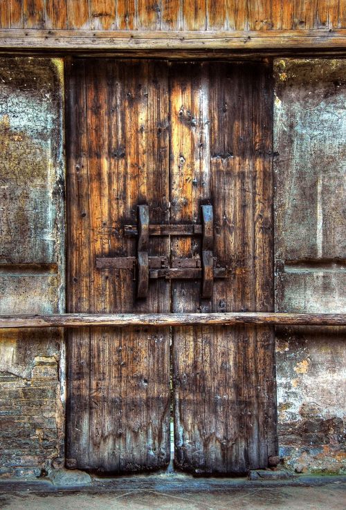 door wood entry