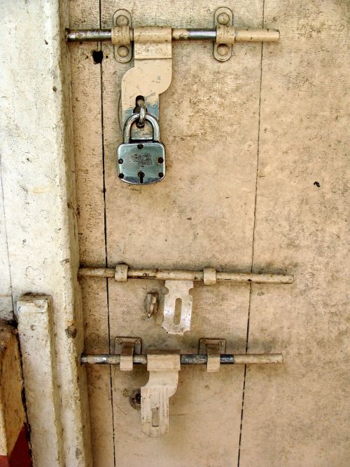 door padlock bolt
