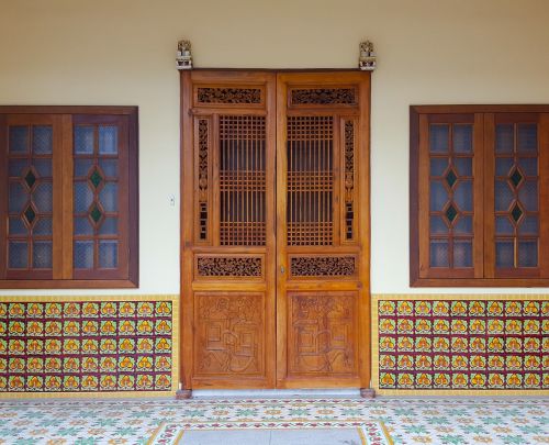 door wooden exterior