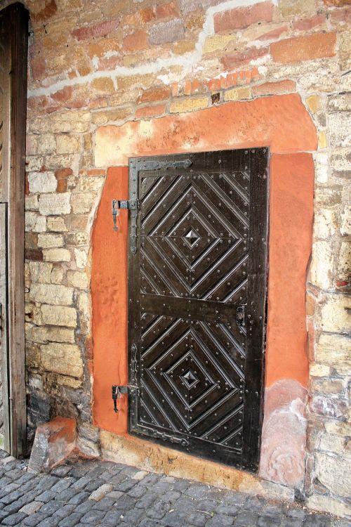 door old iron