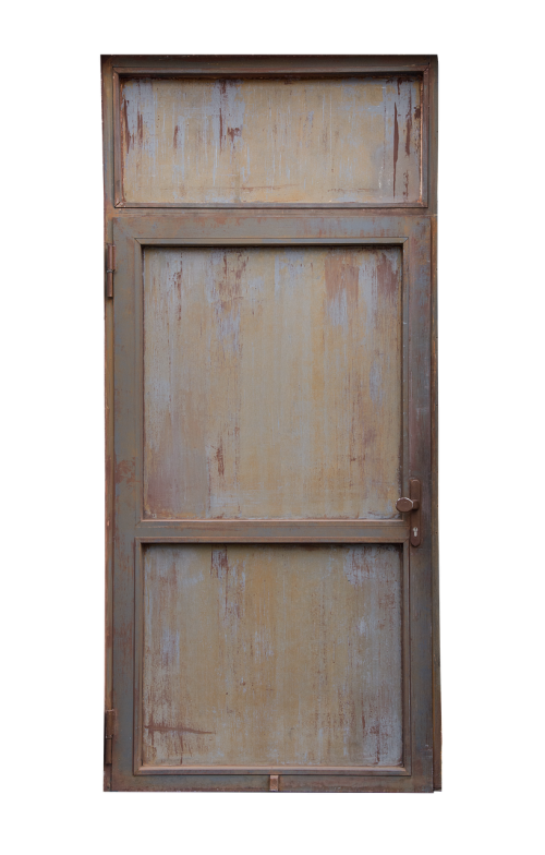 door iron door isolated