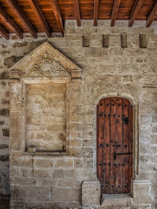door wooden architecture