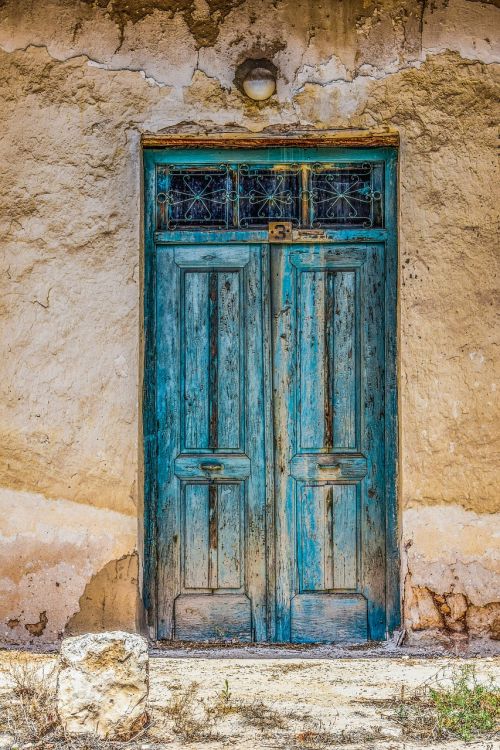 door old aged