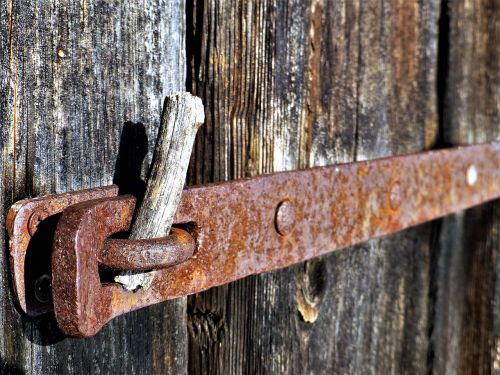 door goal old door