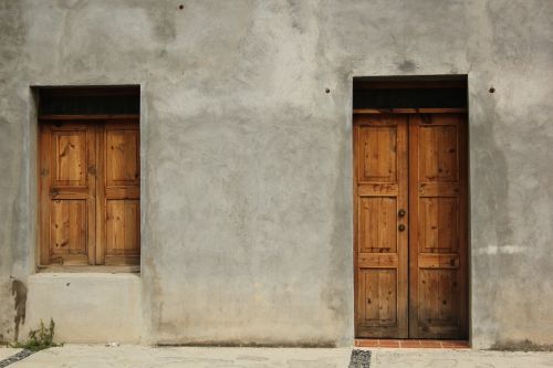 door window outside