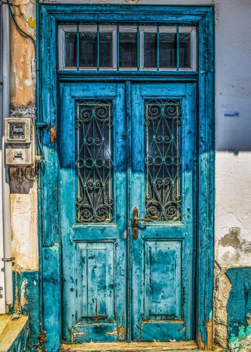 door old wooden