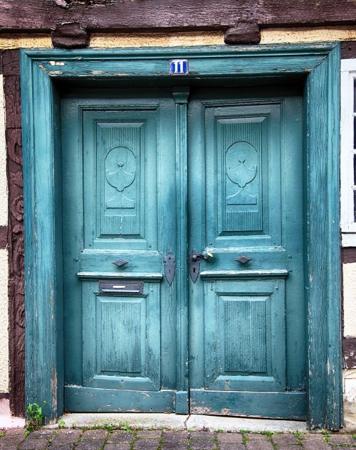 door oak door old