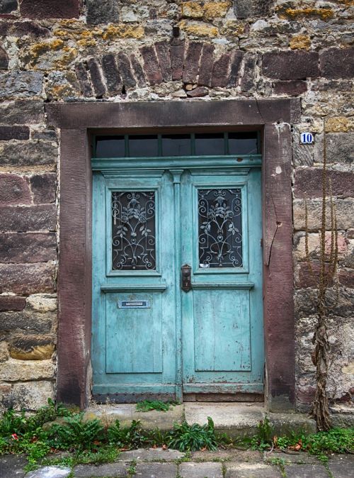 door front door old