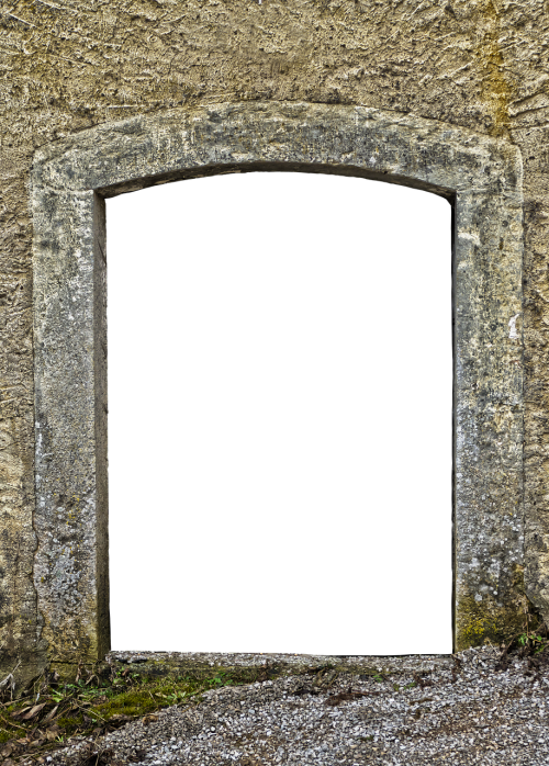 door portal archway