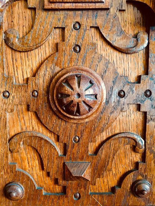 door wooden old