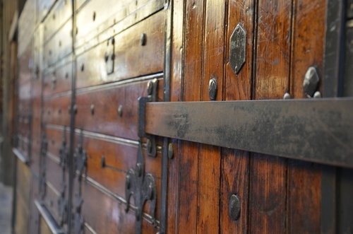 door  wood  house