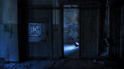 door  input  darkness