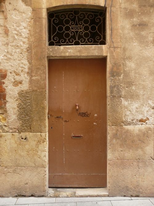 door architecture wood