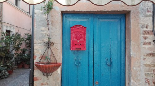 door  colors  mailbox