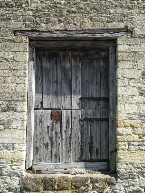 door barn door old door