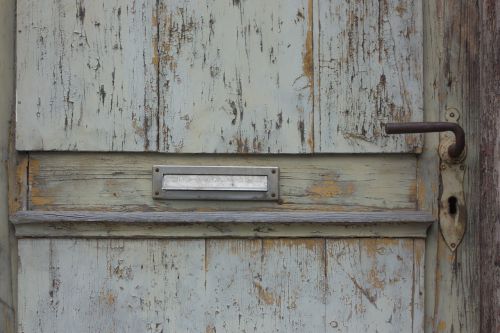door mailbox old