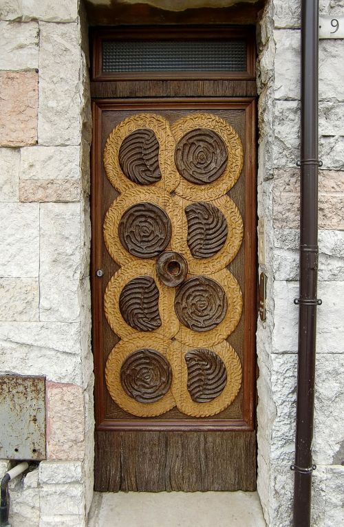 door input wooden door