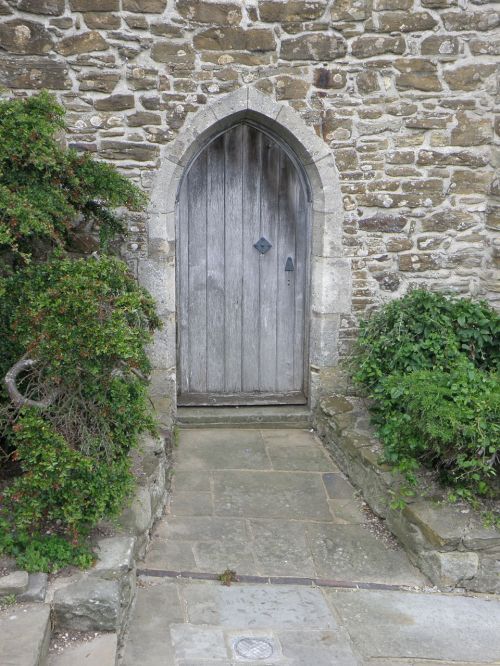 door historical wall