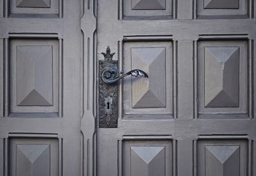 door handle keyhole