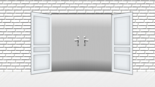 door white input