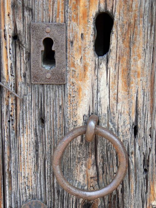 door bolt wood