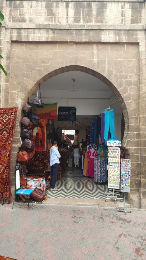 door morocco street