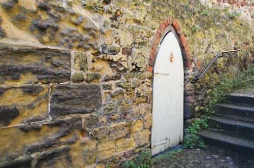 Door And Stone Wall