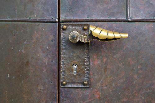 door handle chapel copper