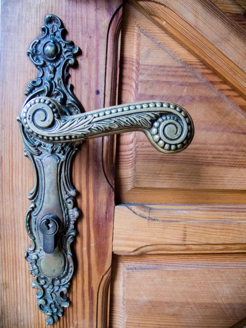 door handle old fancy